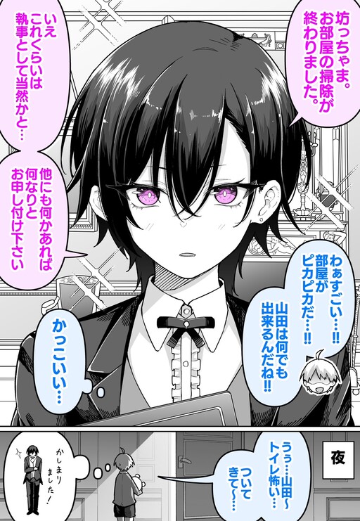 Cover of The Perfect Butler and the Young Master at Night