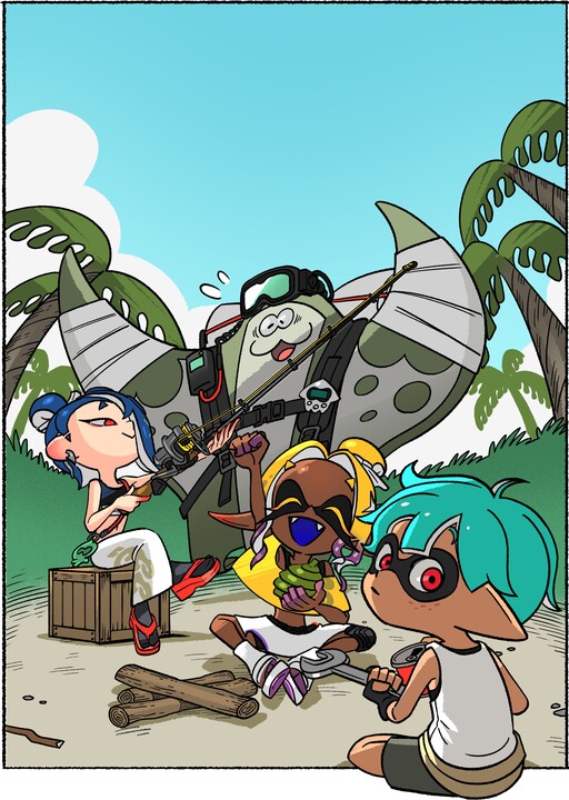 Cover of Splatoon - Deep Cut's Island Misadventures