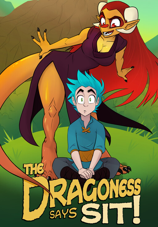 Cover of The Dragoness Says Sit!