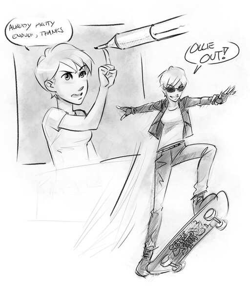 Cover of Drawn Girl Two, Electric Boogaloo