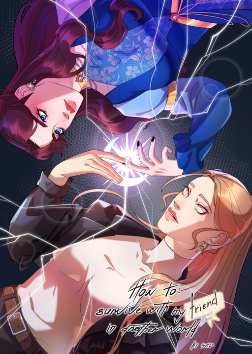 Cover of How to survive with my friend in another world