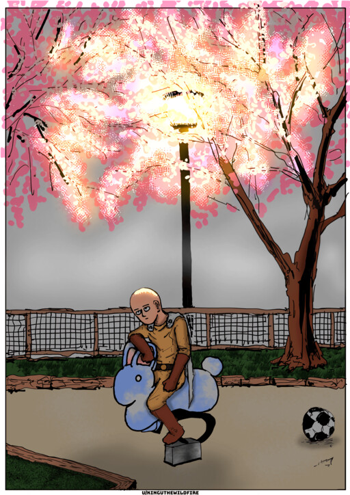 Cover of One-Punch Man (Webcomic) (Fan Colored)