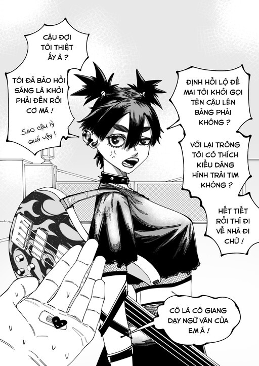 Cover of My Trainee Teacher Is Actually a Goth Rocker